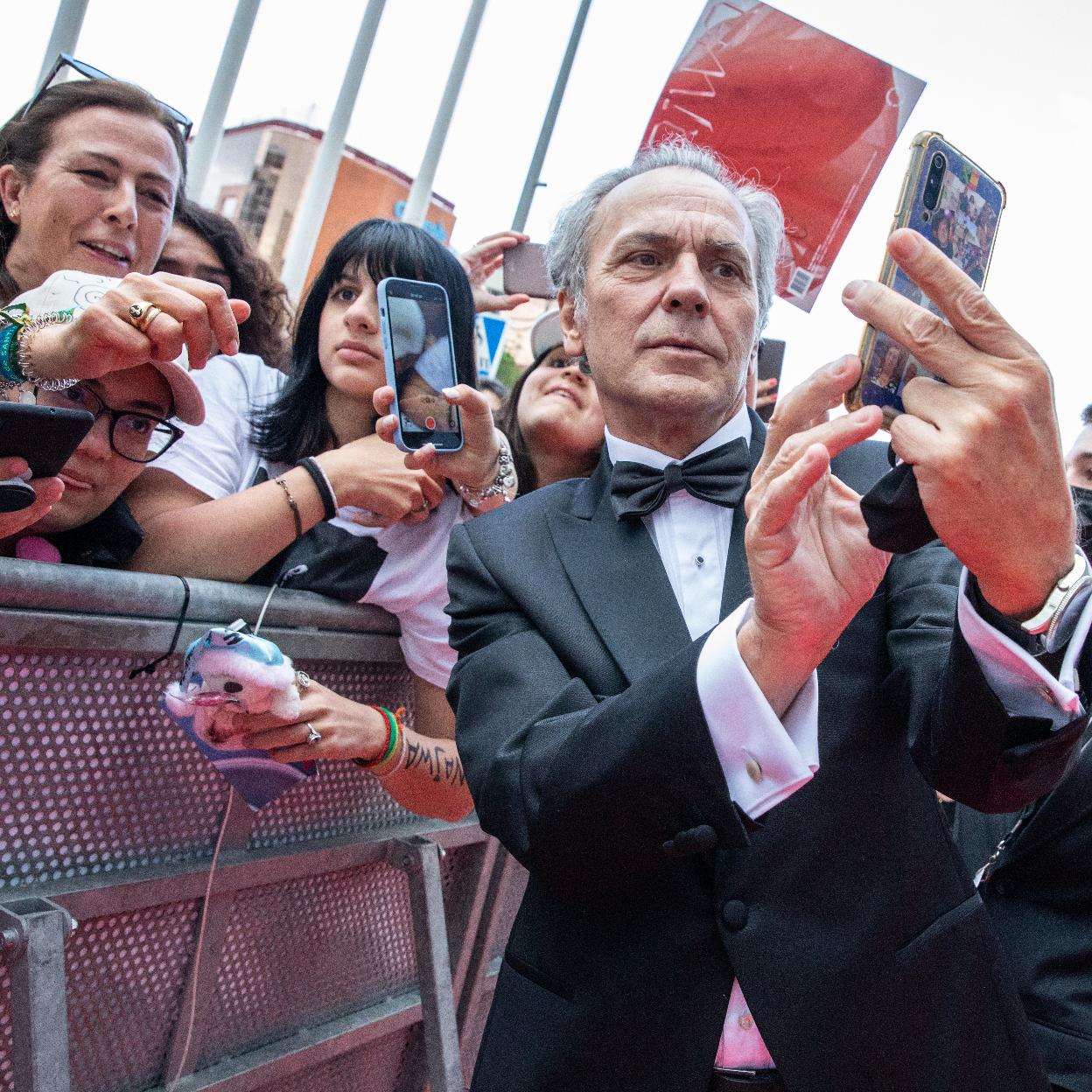 La presencia de José Coronado en cualquier festival o alfombra roja continúa levantando pasiones. /GETTY IMAGES