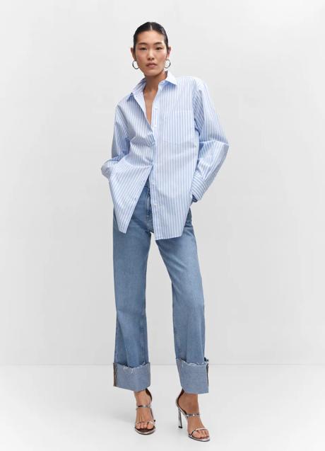 Camisas de rayas de Mango, 29,99 euros.