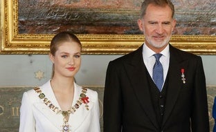Todas las condecoraciones de la princesa Leonor, explicadas por un experto en falerística: «El Toisón es la más importante de Europa»