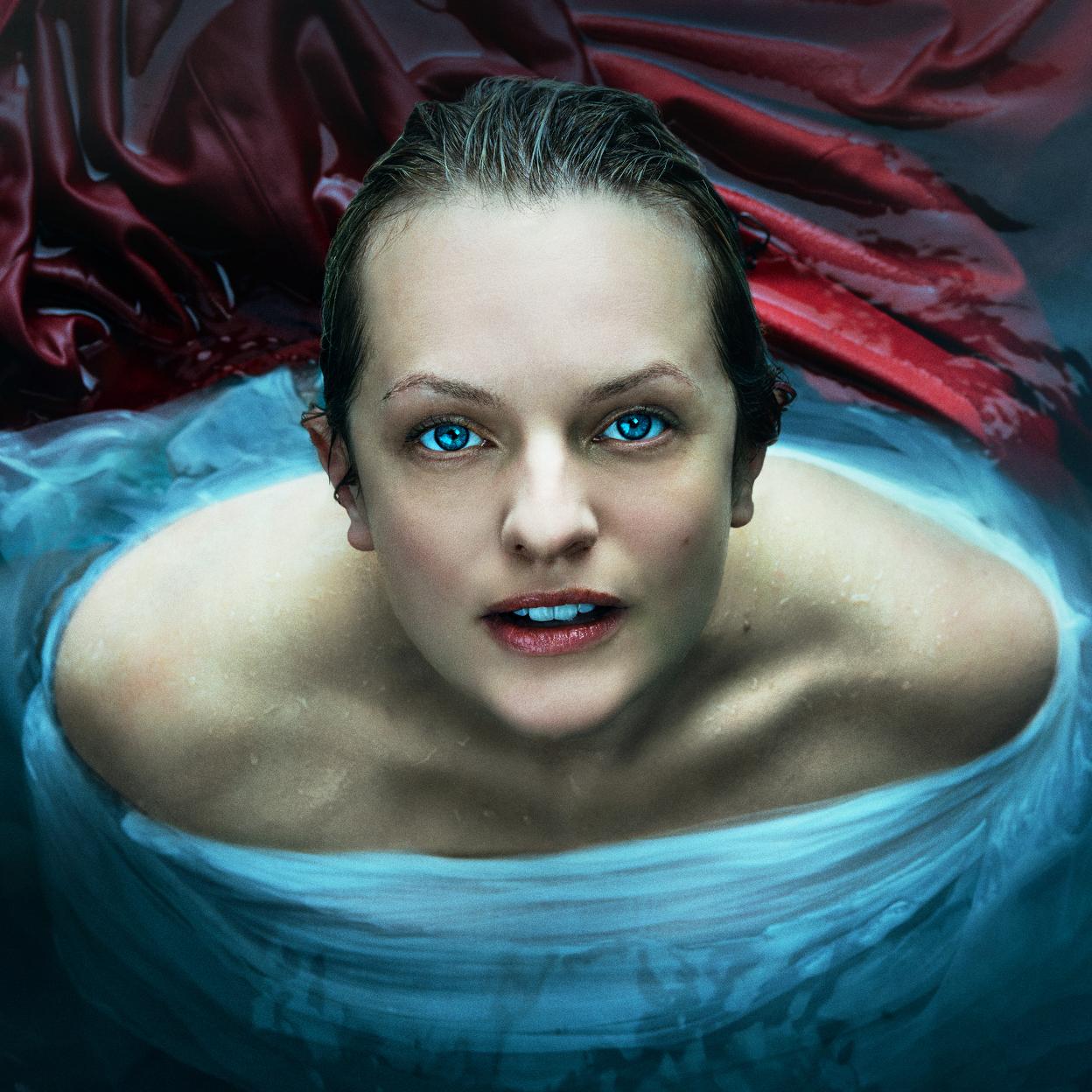 Elisabeth Moss da vida a June Osborne en El cuento de la criada. /max