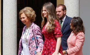 Leonor en Nueva York: cómo hemos pasado de esperar un encuentro con el presidente Trump a acabar sola con su abuela, la reina Sofía